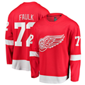 Kooe D.Red wings #72 Justin Faulk Red Home Breakaway Jerseys