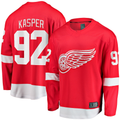Kooe D.Red wings #92 Marco Kasper Red Home Breakaway Jerseys