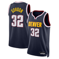 Kooe D.Nuggets #32 Aaron Gordon Navy Swingman Replica Jerseys - Icon Edition