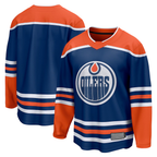 Kooe E.Oilers Royal Home Breakaway Blank Jerseys