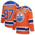 Kooe E.Oilers #97 Connor McDavid Mitchell & Ness Orange Power Play Jerseys