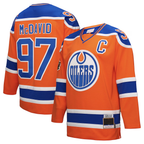 Kooe E.Oilers #97 Connor McDavid Mitchell & Ness Orange Power Play Jerseys
