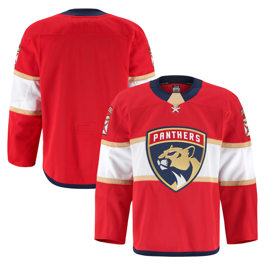 Kooe F.Panthers Red Home Authentic Pro Jerseys