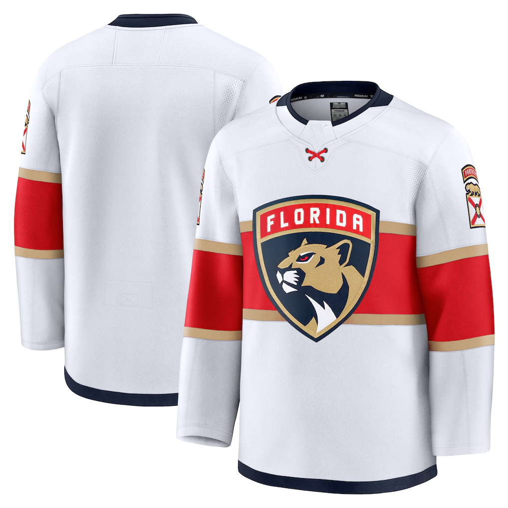 Kooe F.Panthers White Away Premium Jerseys