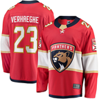 Kooe F.Panthers #23 Carter Verhaeghe Red Home Breakaway Jerseys