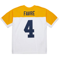 Kooe GB.Packers #4 Brett Favre Mitchell & Ness White 1994 Legacy Replica Stitched Puhic Jersey