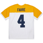 Kooe GB.Packers #4 Brett Favre Mitchell & Ness White 1994 Legacy Replica Stitched Puhic Jersey