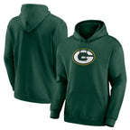 Kooe GB.Packers Green Logo Pullover Hoodies Limited Game Blank Player Stitched Jerseys