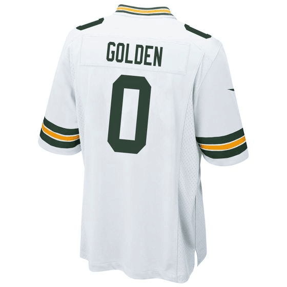 Kooe GB.Packers #0 Matthew Golden Away Game Stitched Jerseys