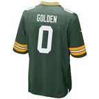 Kooe GB.Packers #0 Matthew Golden Home Game Stitched Jerseys