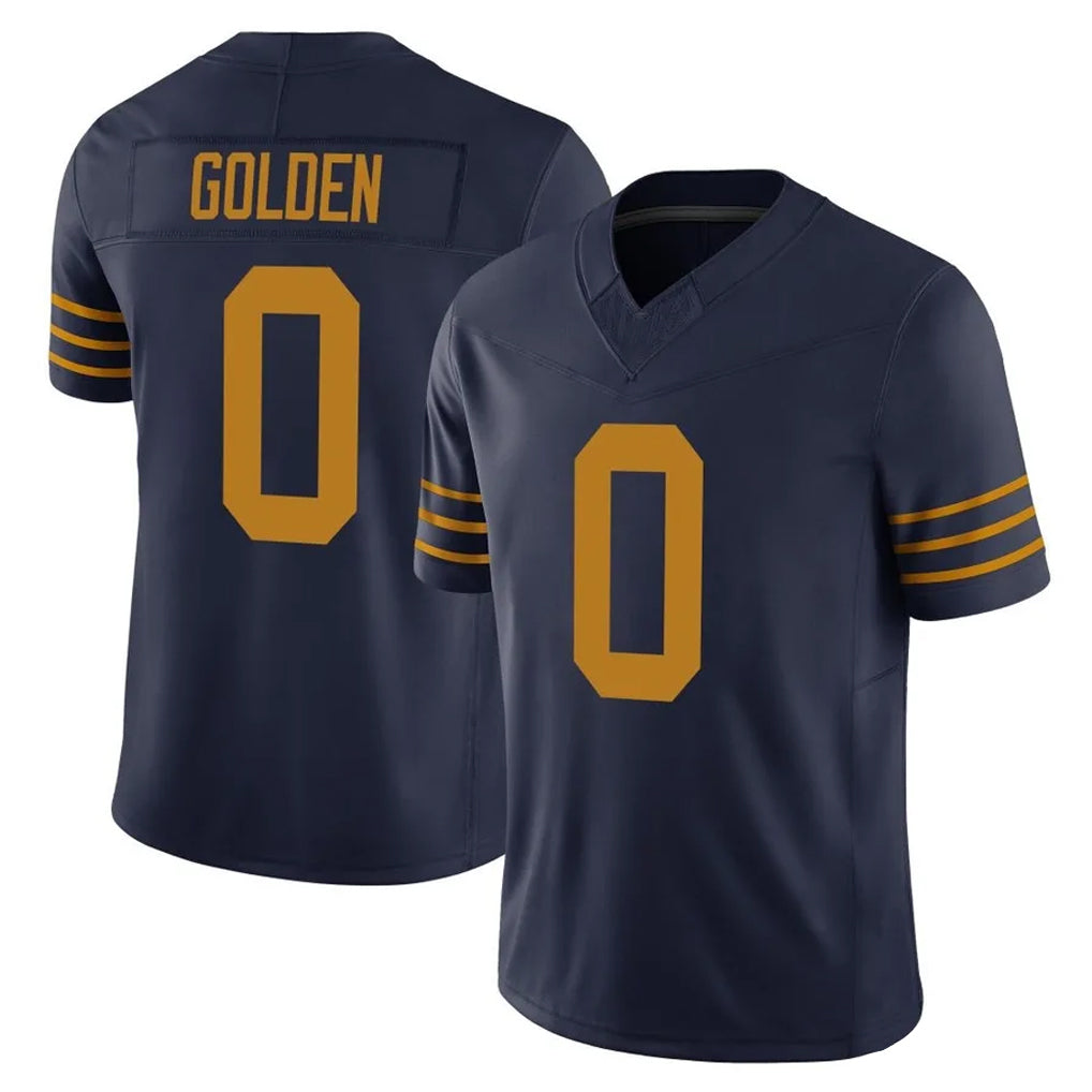 Kooe GB.Packers #0 Matthew Golden Player Navy The 1923 Classic Vapor F.U.S.E. Home Game Stitched Jerseys