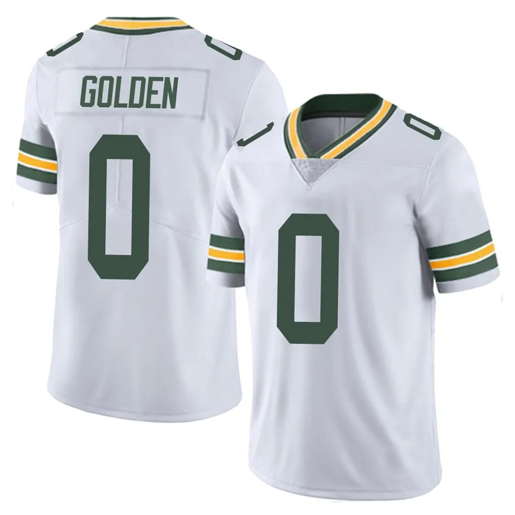 Kooe GB.Packers #0 Matthew Golden Player White Vapor Untouchable Limited Home Game Stitched Jerseys