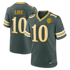 Kooe GB.Packers #10 Jordan Love Green 2026 Rivalries Collection Game Stitched Jerseys