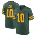 Kooe GB.Packers #10 Jordan Love Player Green Alternate Home Game Stitched Jerseys