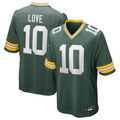 Kooe GB.Packers #10 Jordan Love Player Green Game Stitched Jerseys