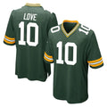 Kooe GB.Packers #10 Jordan Love Player Green Home Game Stitched Jerseys
