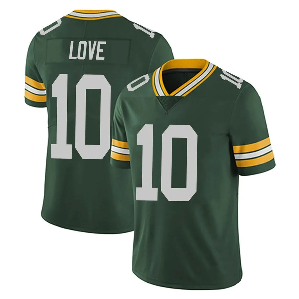 Kooe GB.Packers #10 Jordan Love Player Green Vapor Untouchable Limited Home Game Stitched Jerseys