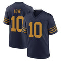 Kooe GB.Packers #10 Jordan Love Player Navy The 1923 Classic Home Game Stitched Jerseys