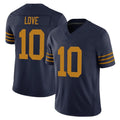Kooe GB.Packers #10 Jordan Love Player Navy The 1923 Classic Vapor F.U.S.E. Home Game Stitched Jerseys