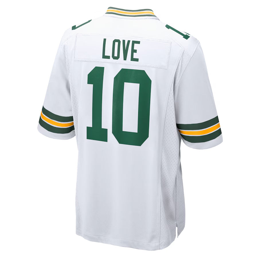 Kooe GB.Packers #10 Jordan Love Player White Home Game Stitched Jerseys