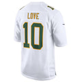 Kooe GB.Packers #10 Jordan Love White Fashion Game Jersey American Stitched Jerseys