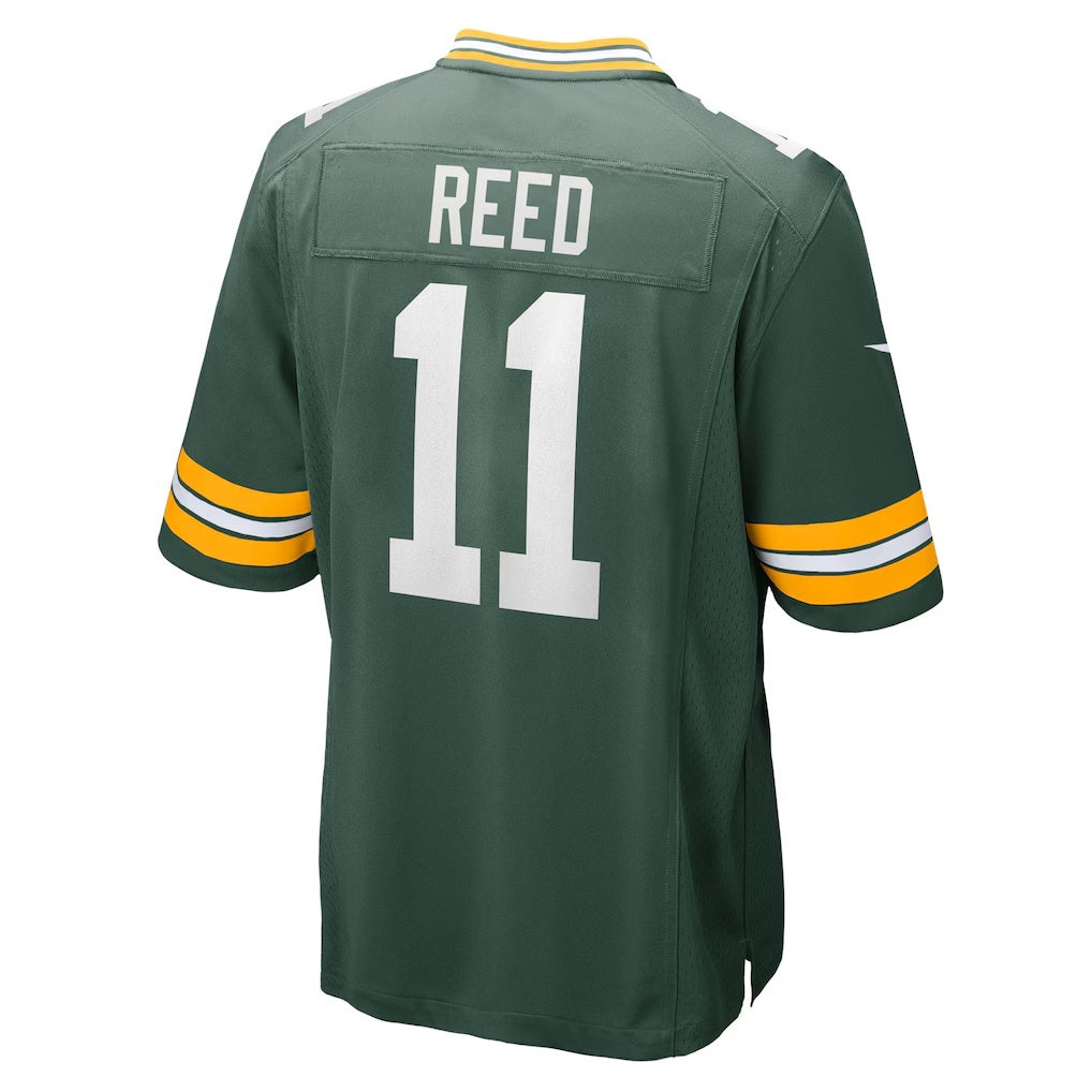 Kooe GB.Packers #11 Jayden Reed Green Game Stitched Jerseys
