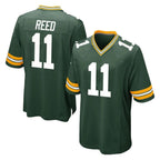 Kooe GB.Packers #11 Jayden Reed Player Green Home Game Stitched Jerseys
