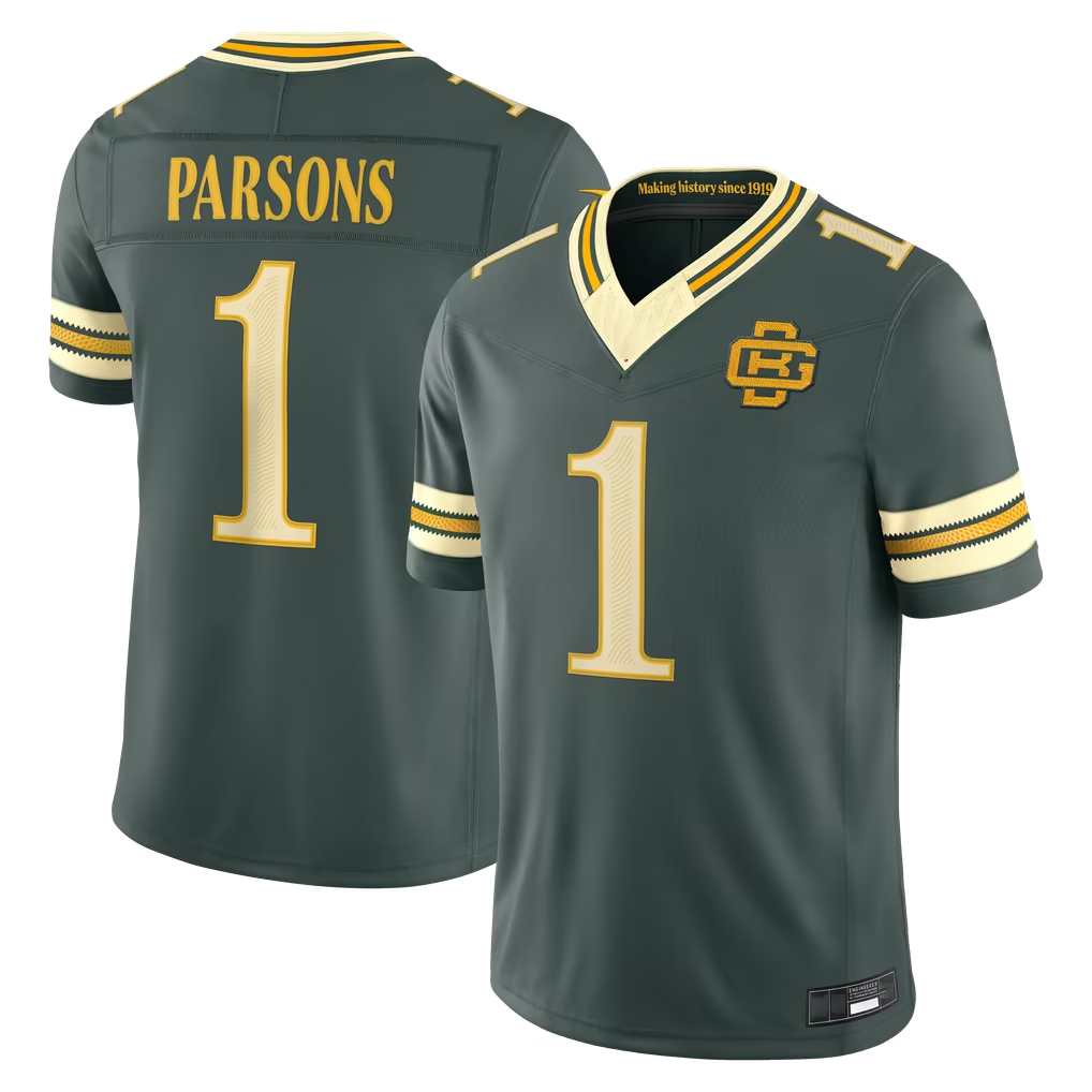 Kooe GB.Packers #1 Micah Parsons Green 2026 Rivalries Collection Limited Stitched Jerseys