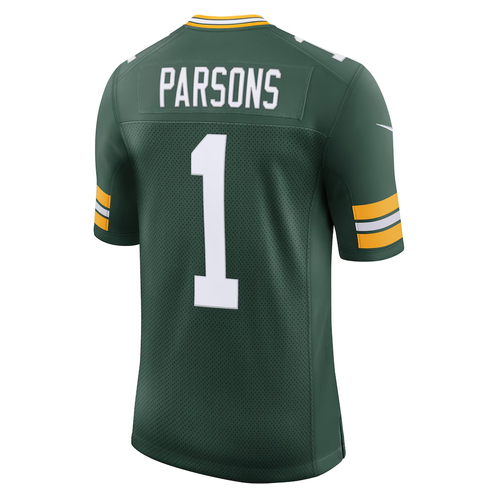 Kooe GB.Packers #1 Micah Parsons Green Vapor Untouchable Stitched Limited Jerseys