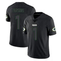 Kooe GB.Packers #1 Micah Parsons Player Black Impact Limited Home Game Stitched Jerseys