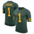 Kooe GB.Packers #1 Micah Parsons Player Green Alternate Vapor Home Game Stitched Jerseys