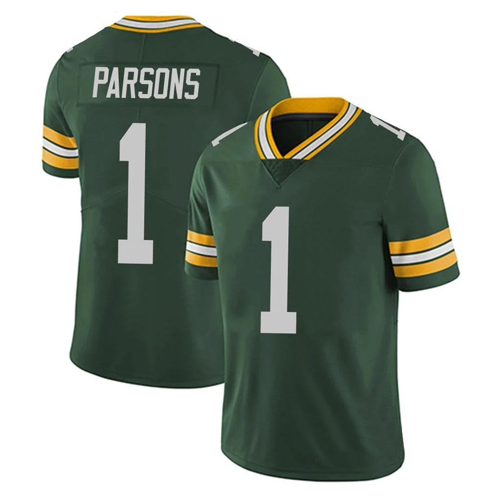 Kooe GB.Packers #1 Micah Parsons Player Green Vapor Untouchable Limited Home Game Stitched Jerseys