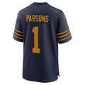 Kooe GB.Packers #1 Micah Parsons Player Navy The 1923 Classic Home Game Stitched Jerseys