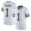 Kooe GB.Packers #1 Micah Parsons Player White Vapor Untouchable Limited Home Game Stitched Jerseys