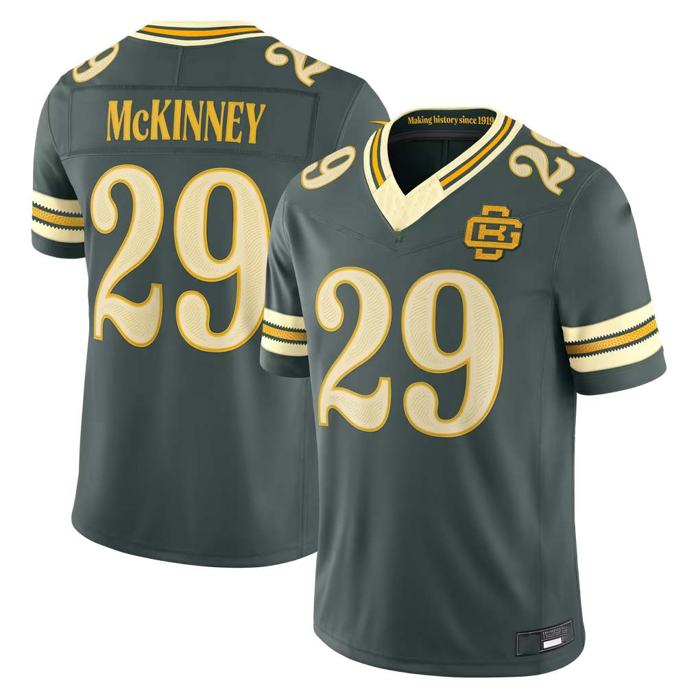 Kooe GB.Packers #29 Xavier McKinney Green 2026 Rivalries Collection Limited Stitched Jerseys