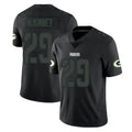 Kooe GB.Packers #29 Xavier McKinney Player Black Impact Limited Home Game Stitched Jerseys