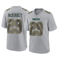 Kooe GB.Packers #29 Xavier McKinney Player Gray Atmosphere Fashion Home Game Stitched Jerseys