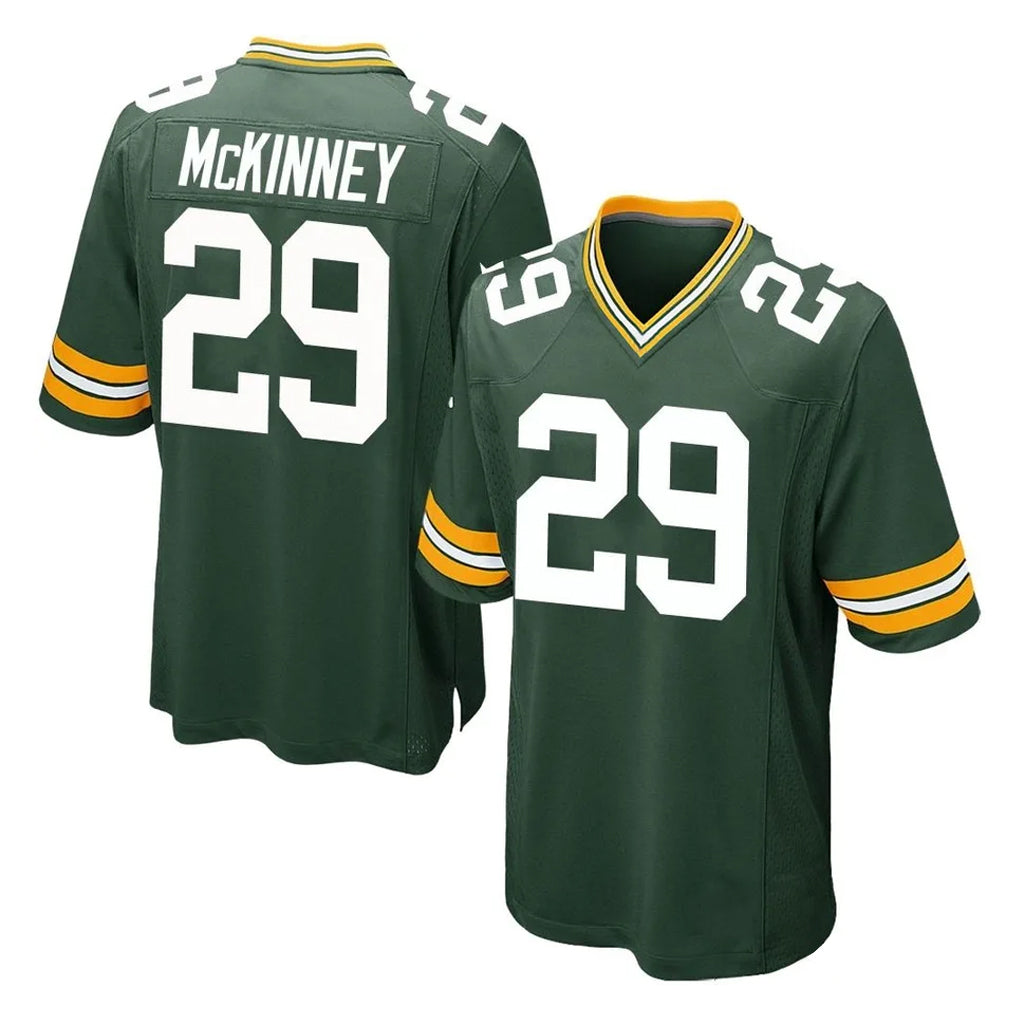 Kooe GB.Packers #29 Xavier McKinney Player Green Home Game Stitched Jerseys
