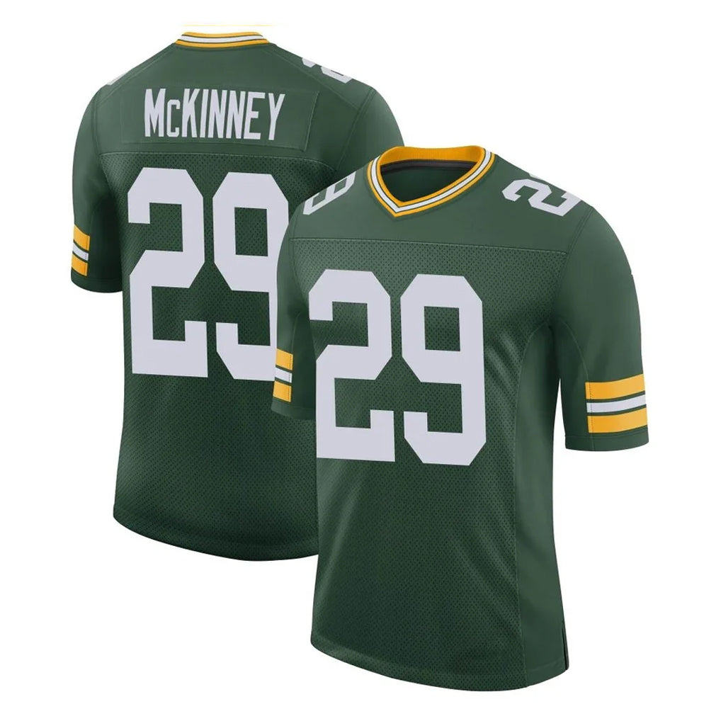 Kooe GB.Packers #29 Xavier McKinney Player Green Limited Classic Home Game Stitched Jerseys