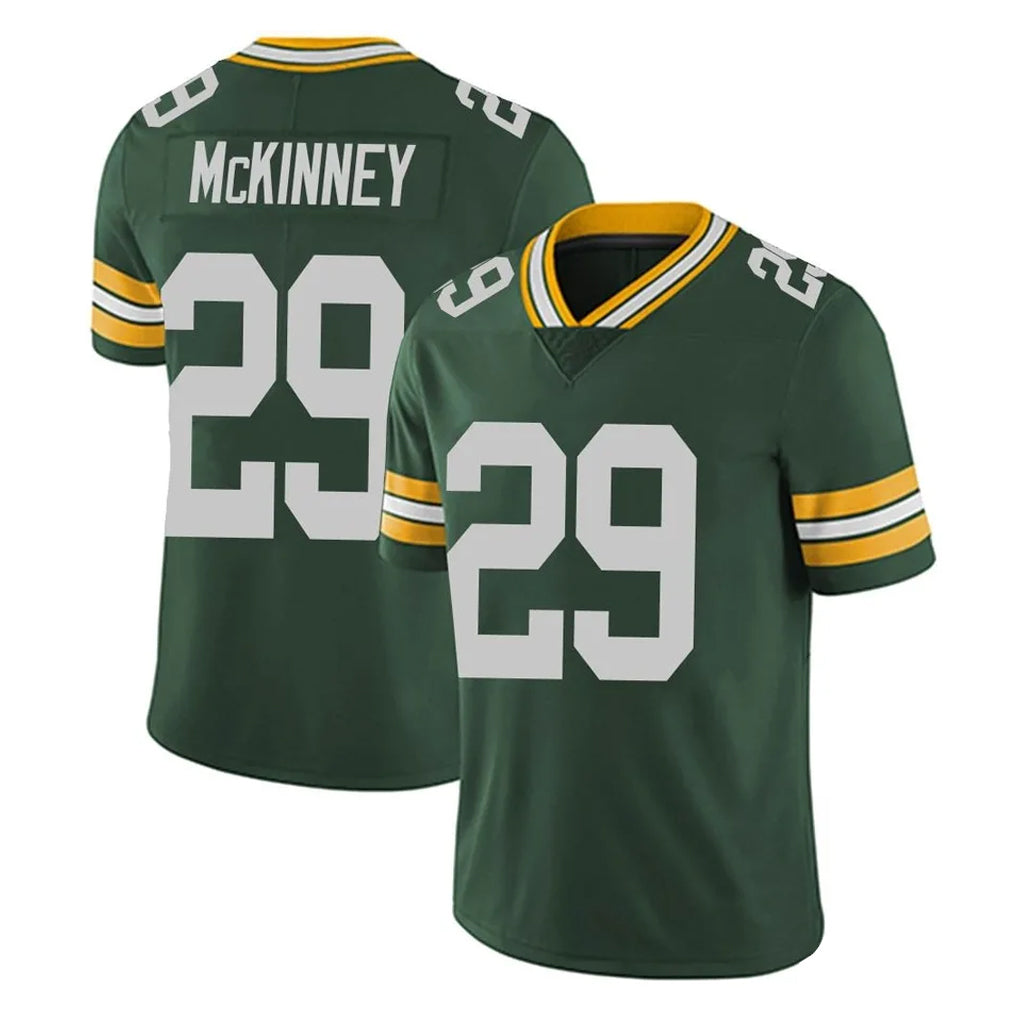 Kooe GB.Packers #29 Xavier McKinney Player Green Vapor Untouchable Limited Home Game Stitched Jerseys