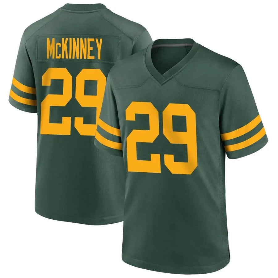 Kooe GB.Packers #29 Xavier McKinney Player Limited Green Alternate Vapor Stitched Jerseys