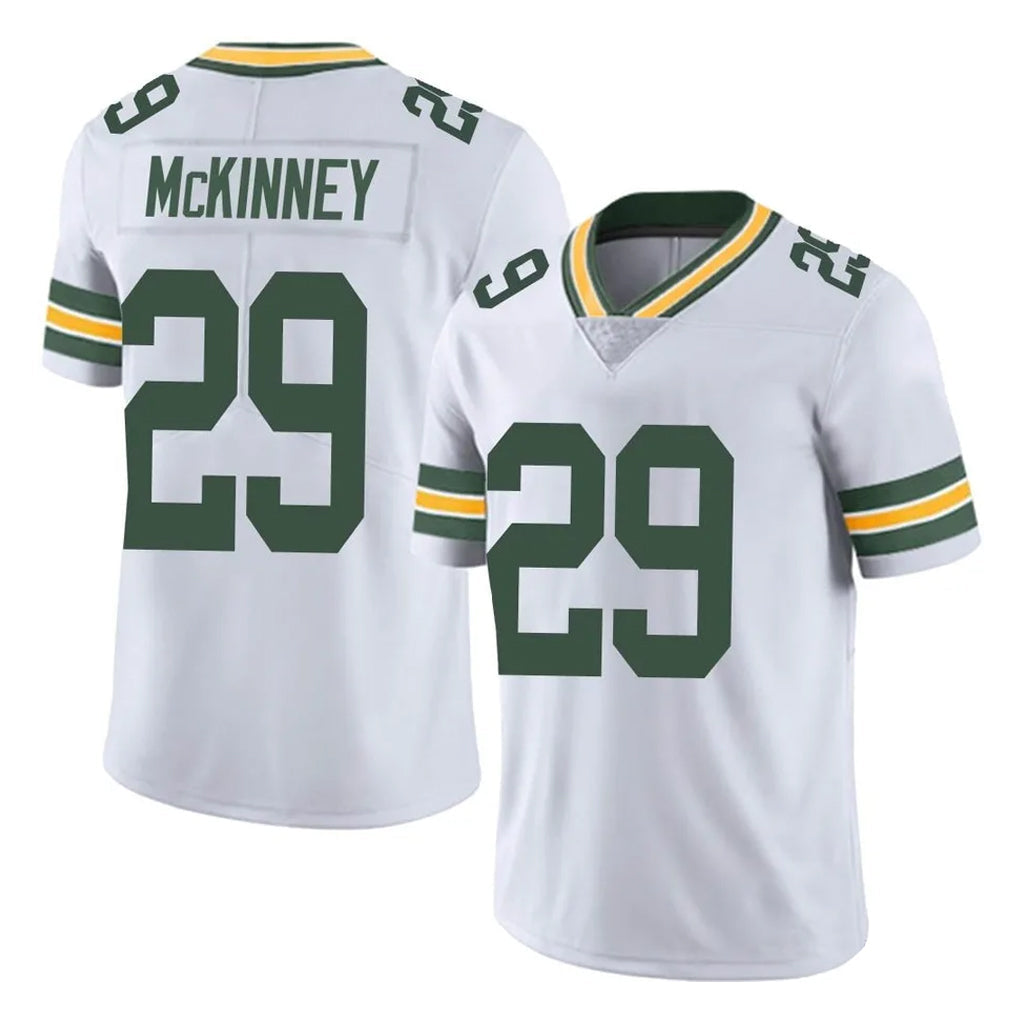 Kooe GB.Packers #29 Xavier McKinney Player White Vapor Untouchable Limited Home Game Stitched Jerseys