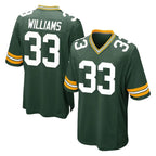 Kooe GB.Packers #33 Evan Williams Player Green Home Game Stitched Jerseys