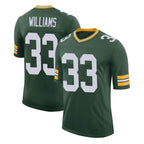 Kooe GB.Packers #33 Evan Williams Player Green Limited Classic Home Game Stitched Jerseys