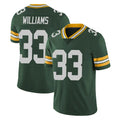 Kooe GB.Packers #33 Evan Williams Player Green Vapor Untouchable Limited Home Game Stitched Jerseys