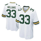 Kooe GB.Packers #33 Evan Williams Player White Home Game Stitched Jerseys