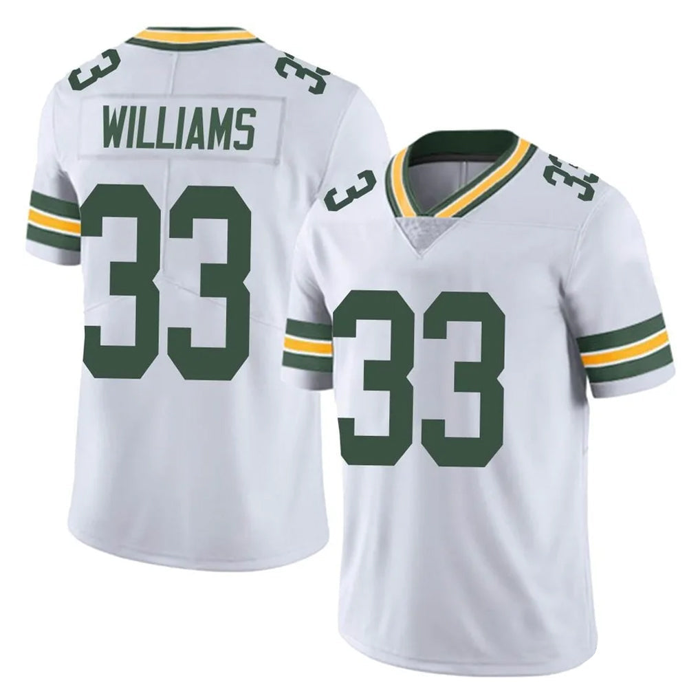 Kooe GB.Packers #33 Evan Williams Player White Vapor Untouchable Limited Home Game Stitched Jerseys