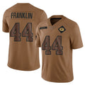 Kooe GB.Packers #44 Zaire Franklin Player Brown Salute To Service Limited Stitched Jerseys