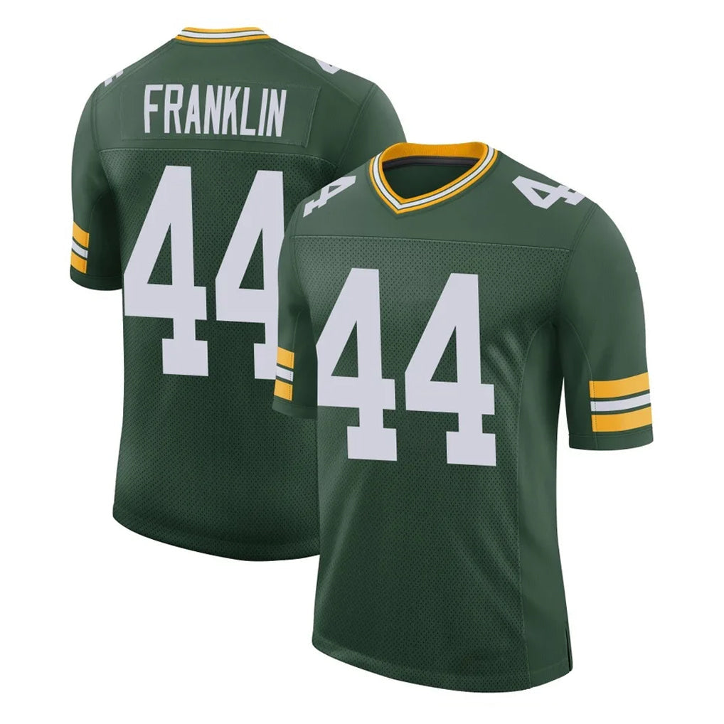 Kooe GB.Packers #44 Zaire Franklin Player Green Limited Classic Home Game Stitched Jerseys
