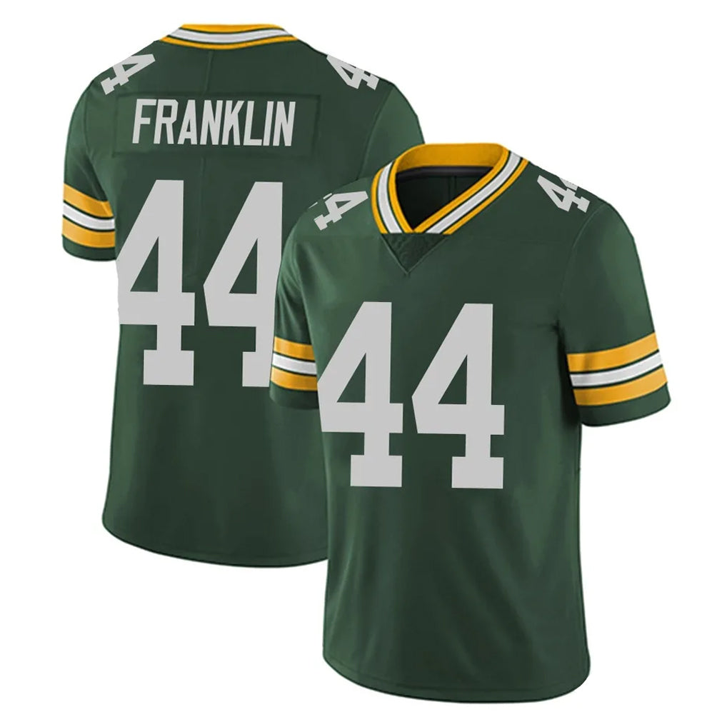 Kooe GB.Packers #44 Zaire Franklin Player Green Vapor Untouchable Limited Home Game Stitched Jerseys